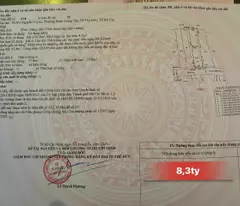 Bán lô đất lớn, phù hợp CHDV hoặc ở Hẻm 92 Nguyễn Tuyễn Q2 Ngang 8,8m đã cắt 2 sổ
 LH 0903034123