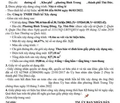 Bán đất mặt tiền đường 60 Nguyễn Văn Giáp phường Bình Trưng Đông Quận 2 LH 0903034123