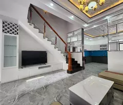 [Ô TÔ 7 CHỔ NGỦ TRONG NHÀ] - NHÀ MỚI 4 TẦNG - KHU DÂN CƯ YÊN TỈNH - HUỲNH TẤN PHÁT