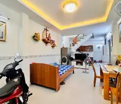 BÙI THỊ XUÂN - P3 - TÂN BÌNH - NHÀ MỚI ĐẸP Ở NGAY - 52M2 CN ĐỦ - SỔ NỞ HẬU TÀI LỘC - KO QUY HOẠCH