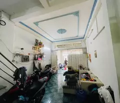BÁN NHÀ ĐƯỜNG NGUYỄN VĂN LUÔNG,P.10, Q.6, HXH THÔNG, 5MX9M, 3 TẦNG, 5.5 TỶ