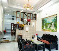 [SÁT VÁCH QUẬN 7] - NHÀ 2 TẦNG - CHỦ TẶNG FULL NỘI THẤT - NGANG 5m5 - Đ. HUỲNH TẤN PHÁT
