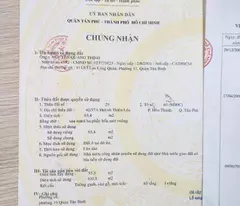 NHÀ TÂN PHÚ 64M (4x16) CHỈ NHỈNH 4 TỶ