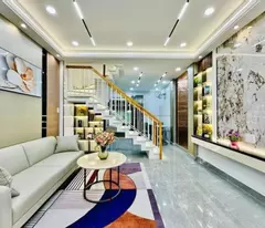 Gần Công Viên Làng Hoa - Hẻm thông 3m - (4 x 8)m - BTCT 2 Tầng