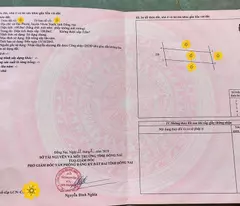 CẮT LỖ 30% !  1 TỶ 1/ 100M2, SÁT TRƯỜNG THCS ĐẠI PHƯỚC, FULL THỔ, SHR