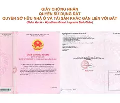 Mở bán biệt thự biển Wyndham Grand Lagoona Bình Châu - Đã ra sổ hồng - mặt tiền biển