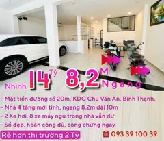 Bán nhà mặt tiền trung tâm tphcm. Ngang lớn, nhà đẹp, sổ vuông, kinh doanh tốt, chỉ từ 9 tỷ. LH: