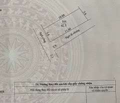 CẦN BÁN LÔ ĐẤT 38M2 TẠI TRUNG TÂM THỊ TRẤN CHÚC SƠN