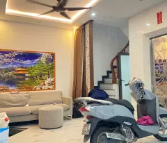 BÁN NHÀ KIM GIANG- HOÀNG MAI, 38 M2, 6 TẦNG, THANG MÁY,MẶT TIỀN 4 M, GIÁ 8 TỶ.