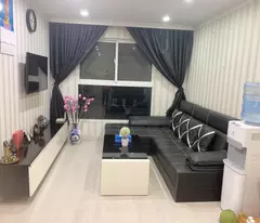 Bán căn hộ Ehome3 64m2, 2 phòng ngủ ban công view Võ Văn Kiệt lh 0909442980