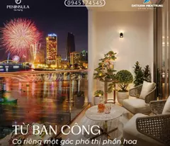 CĂN HỘ 3PN MẶT SÔNG HÀN - PENINSULA ĐÀ NẴNG - ĐẲNG CẤP 5SAO