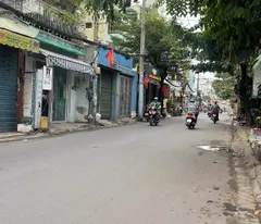 MẶT TIỀN ĐƯỜNG NHỰA 8M KINH DOANH SẦM UẤT NGÀY ĐÊM - GIÁP Q6 VÀ TÂN PHÚ - NHÀ 2 TẦNG 4M ×17M -