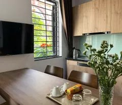 CHO THUÊ CĂN HỘ STUDIO MANOR CROWN FULL NỘI THẤT