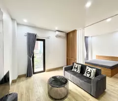 Cho thuê căn hộ tại 466 Bưởi, Ba Đình. 40m2, 1 khách 1 ngủ - Full nội thất