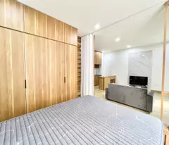 Cho thuê căn hộ tại 466 Bưởi, Ba Đình. 40m2, 1 khách 1 ngủ - Full nội thất
