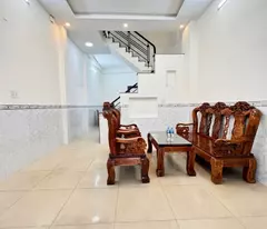 NHÀ 1/ GÒ XOÀI - SÁT CHỢ - HẺM 5M THÔNG - 58M2 - 2 TẦNG 2PN - SỔ NỞ HẬU GIÁ CHỈ 4.X TỶ