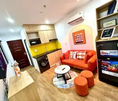Cho thuê căn hộ tại Đội Cấn, Ba Đình. S=45m2, 1k1n, Full nội thất cao cấp