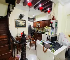 BÁN NHÀ HOÀNG HOA THÁM, TÂY HỒ, DÂN XÂY 40M2 4 TẦNG- MẶT TIỀN 4M- 2 MẶT THOÁNG - TẶNG FULL NỘI