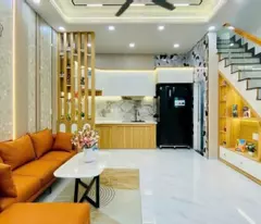 Siêu phẩm nhà đẹp p.9 Gò Vấp - 3 tầng 3PN - Sổ hồng riêng hoàn công đủ - hơn 5 tỷ 1 xíu thôi ạ