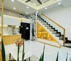 Siêu phẩm nhà đẹp p.9 Gò Vấp - 3 tầng 3PN - Sổ hồng riêng hoàn công đủ - hơn 5 tỷ 1 xíu thôi ạ