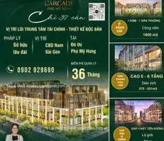 1 căn L’arcade giá tốt nhất giỏ hàng - Vị trí ngay khu CBD Phú Mỹ Hưng. Liên hệ 0902 929690