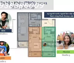 Hiếm, Bán căn hộ 3PN + view sông - Delasol, quận 4 - phù hợp KD cho thuê, lợi nhuận 33 triệu/tháng