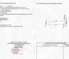 Chính chủ bán đất thuộc thị trấn Đức Hòa, Tỉnh Long An, đất 2 mặt tiền, đất full thổ cư