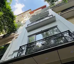 BẤN NHÀ LẠC LONG QUÂN CẦU GIẤY PHÂN LÔ Ô TÔ TRÁNH THANG MÁY KINH DOANH 6 TẦNG 55M 18,8 TỶ