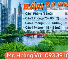 Bán căn hộ Vinhomes Central Park: 1PN=5tỷ2, 2PN=6tỷ7, 3PN=10tỷ 4PN=18tỷ. Hàng thật giá thật.LH: