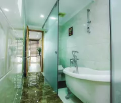 Cho thuê căn hộ cao cấp 60m2, 1k1n, đầy đủ tiện nghi tại 535 Kim Mã, Ba Đình