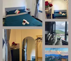 CHO THUÊ ,SANG HOMESTAY SÂN VƯỜN 1000M2 5 PHÒNG CAO CẤP HOÀNG HOA THÁM- P10 -Đà Lạt