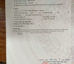 BÁN NHÀ MẶT TIỀN ĐƯỜNG VÀ HẺM, VỊ TRÍ ĐẸP, SÂN RỘNG TẠI ĐƯỜNG XÓM CHIẾU, PHƯỜNG 18, QUẬN 4, TP