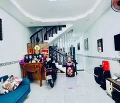 Bán nhà Nguyễn Cửu Vân, P.17 ,HXH , 79m2,3 tầng, 5x15m, không QH