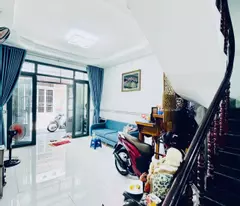 Bán nhà Nguyễn Cửu Vân, P.17 ,HXH , 79m2,3 tầng, 5x15m, không QH