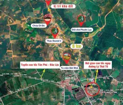 Đầu tư kinh doanh Homestay chỉ với 1,9 triệu/m2 - Đất VIP ven suối gần cao tốc TPHCM - TP Bảo Lộc