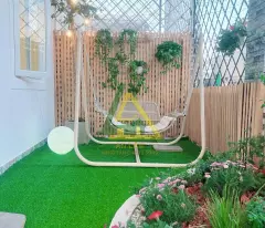 CHO THUÊ VILLA SÂN VƯỜN FULL NỘI THẤT ĐƯỜNG VẠN HẠNH - P8 - ĐL
