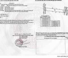 Bán đất Ful thổ cư 2 mặt tiền Thới Tam Thôn 9, Hóc Môn, 673m2, ngang 9,5m.