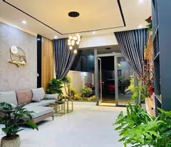 NHÀ MỚI HOÀN CÔNG THIẾT KẾ SANG TRỌNG . GIÁ CẢ HỢP LÍ