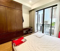 Căn hộ 1N1K ngõ 19 Liễu giai-Tây Hồ, 45m có ban công, ngõ ô tô