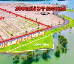 Bán đất nền 280tr/1000m view bờ hồ sinh thái nghỉ dưỡng tại Lộc Quang, Lộc Ninh, Bình Phước