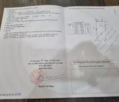 Bán đất KDC Tân Phú Trung .Củ Chi. DT 2900m2 giá 3,5tr/m2