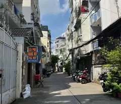 BÁN NHÀ HẺM Ô TÔ TRÁNH, Thành Thái - Quận 10- 3 tầng- mặt tiền 5,5m- Nhỉnh 8 tỷ