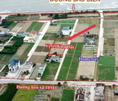 Bán nhanh lô đất gần bãi tắm Giao Phong, Nam Định. 100m2. Vị trí đẹp. Chưa qua đầu tư