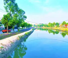 Bán 220m2 (10x22m), full thổ cư, view sông SG, giáp SG, chợ đầu mối, QL 13