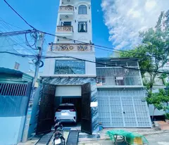 NHÀ 5 TẦNG ĐƯỜNG NHỰA 8M THÔNG - KHU VIP TRUNG MỸ TÂY - XE HƠI NGỦ TRONG NHÀ. giá 6,2 tỷ.
