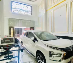 NHÀ 5 TẦNG ĐƯỜNG NHỰA 8M THÔNG - KHU VIP TRUNG MỸ TÂY - XE HƠI NGỦ TRONG NHÀ. giá 6,2 tỷ.