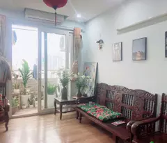 Cho thuê căn hộ chung cư Hoàng Quốc Việt 84m2 - 2 ngủ -13 tr