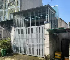 Bán gấp nhà phố xách valy về ở ngay (4x22m) đường nhựa 6m Huỳnh Thị Hai, Q12.