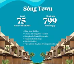Chính thức nhận booking phân khu Sông Town