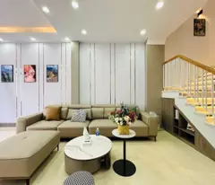 Mặt tiền kinh doanh, 95M2, 3 tầng, tặng full nội thất, cạnh Aeon Bình Tân.